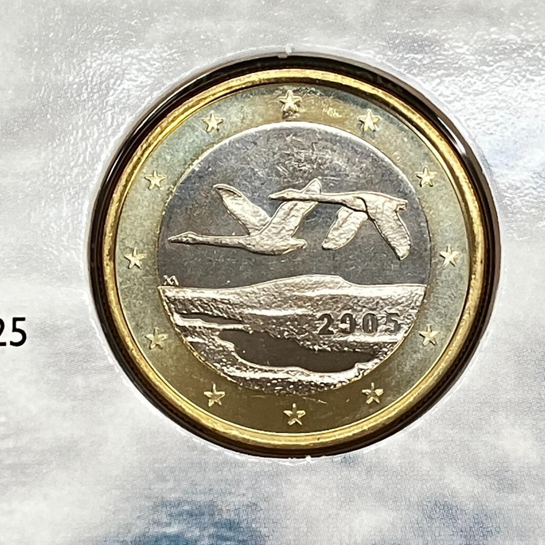 フィンランド 記念硬貨セット 2005年発行　ホッキョクギツネ