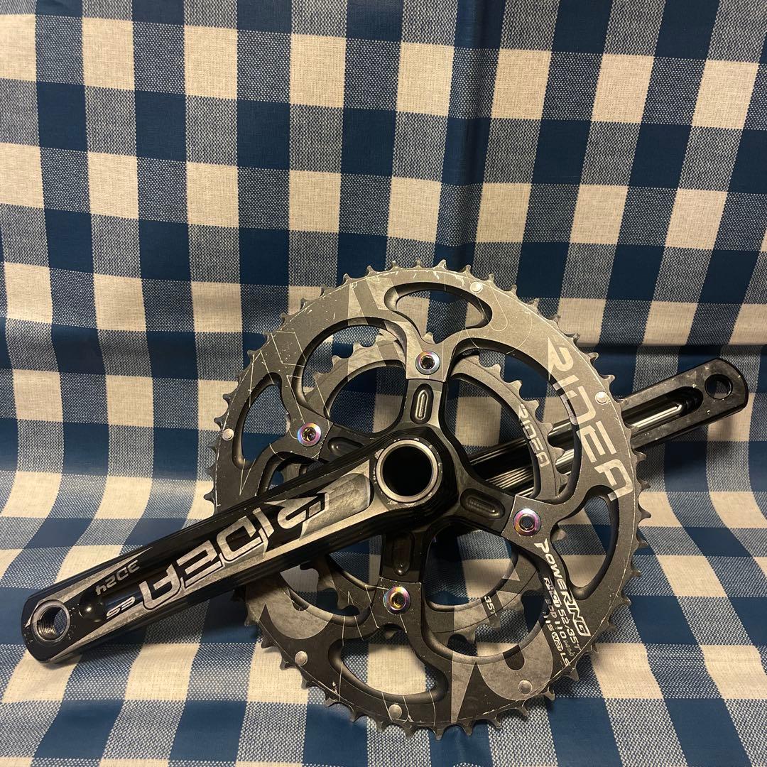 RIDEA ES 3D24 クランク(172.5) 52-35チタンシャフト