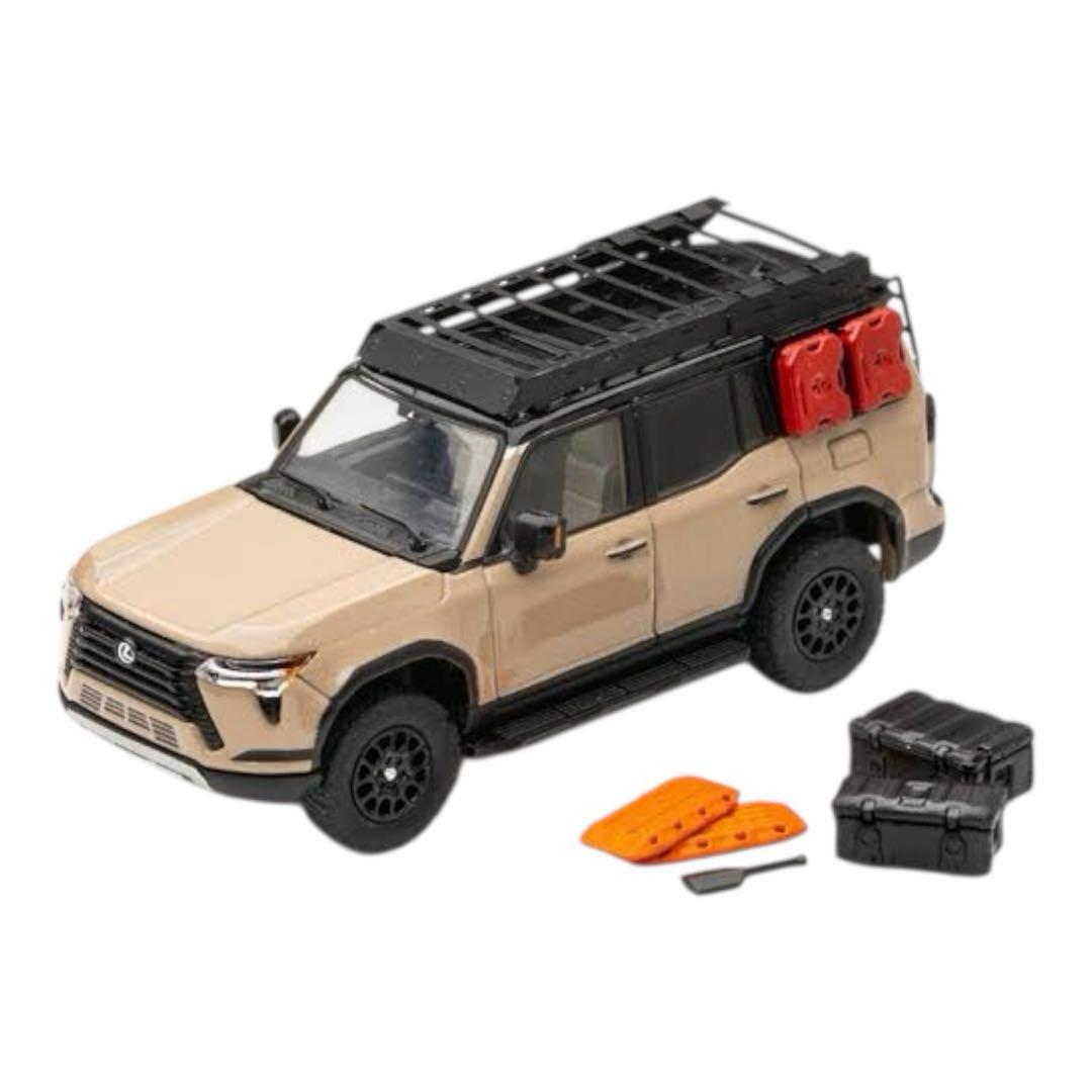 ミニカー G.C.D 1/64 LEXUS GX550 Over Trail LHD