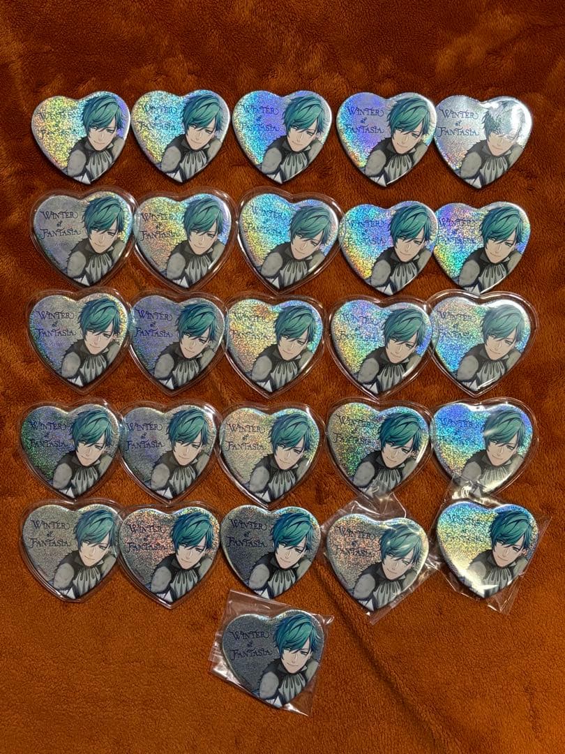 愛染健十 B-project WoF ハート缶バッジ 特典