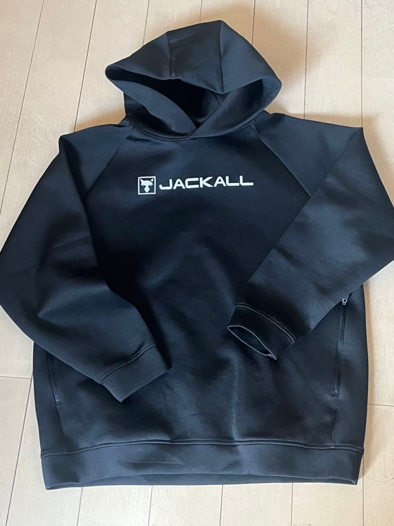 JACKALL ストレッチスウェットフーディー Mサイズ