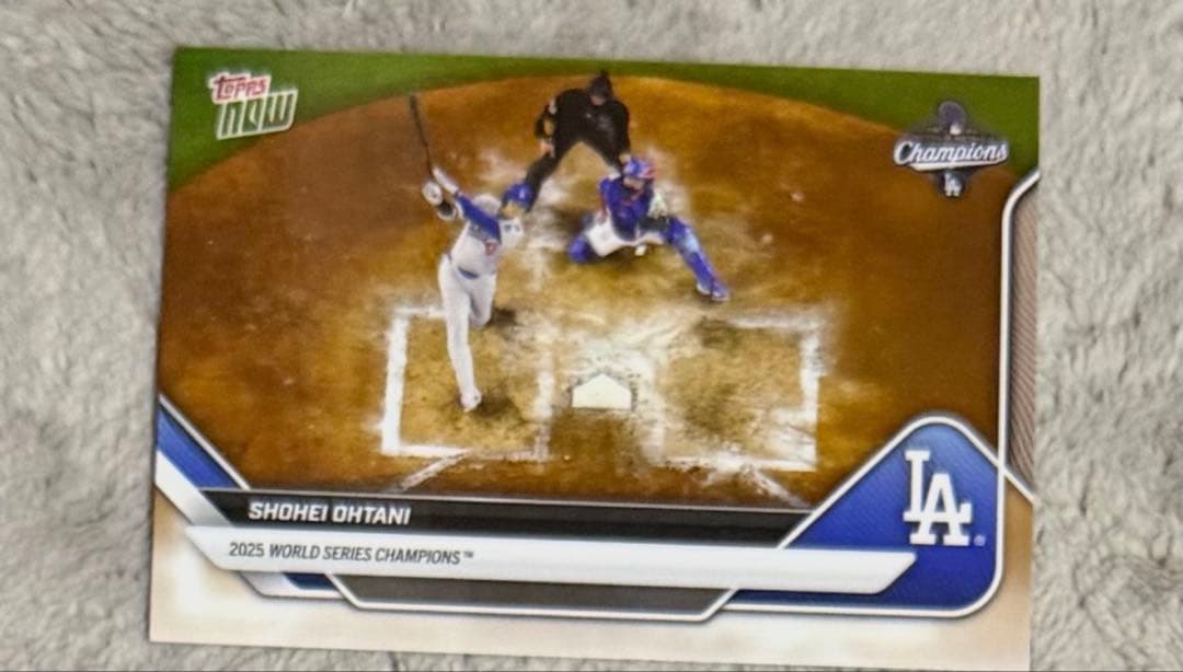 Shohei Ohtani⭐️WS-1SSP⭐️2025年ワールドシリーズ記念カード