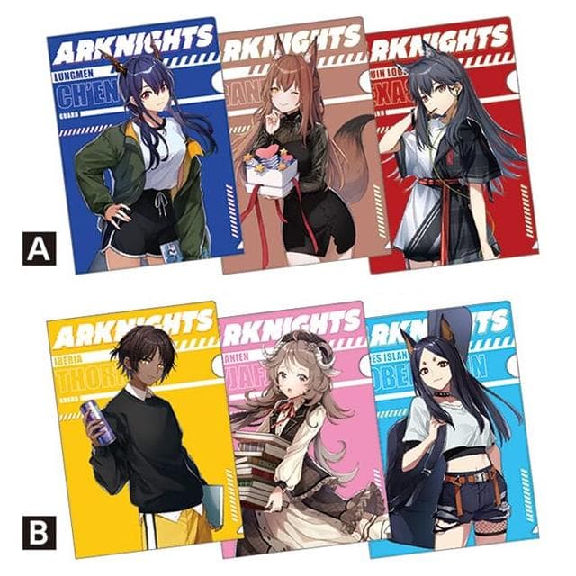 アークナイツ ヴィレッジヴァンガード コラボ2 クリアファイル セット