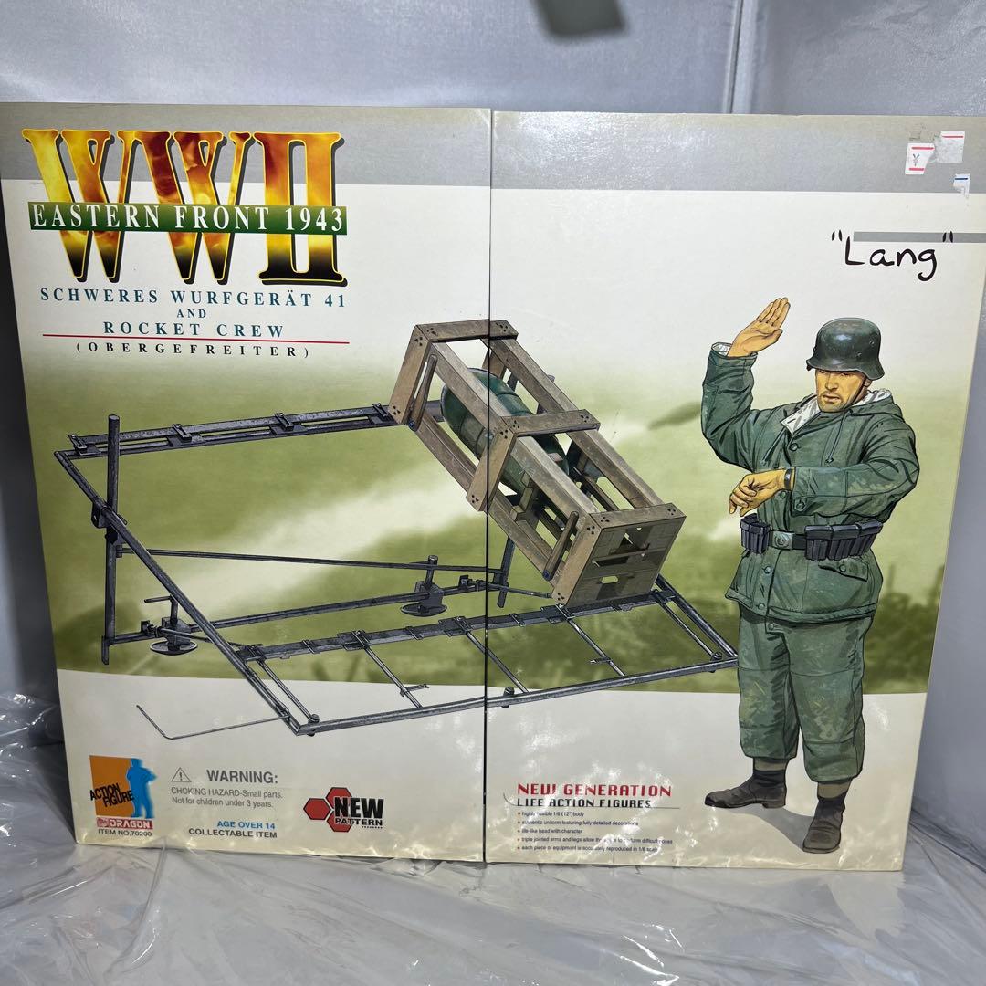 【中古】 ドラゴン 1/6 ドイツ陸軍 ロケット兵 ラング プラモデル