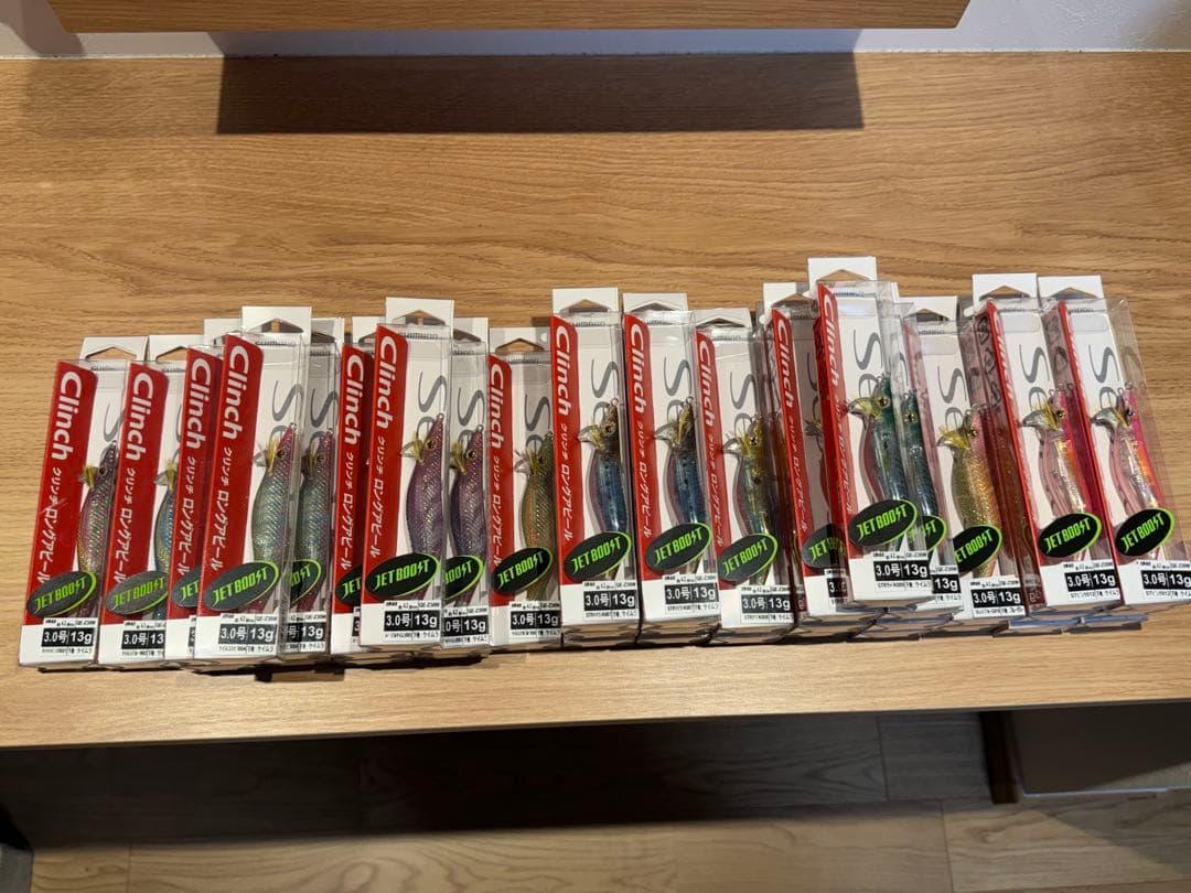【新品未使用】シマノ クリンチ ロングアピール　ジェットブースト　３６本セット