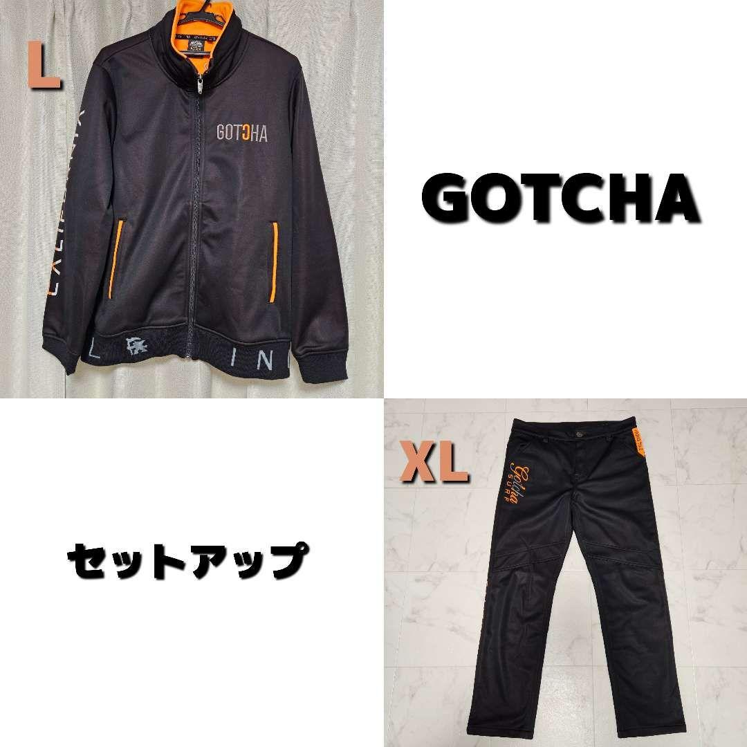 GOTCHA セットアップ 黒/オレンジ