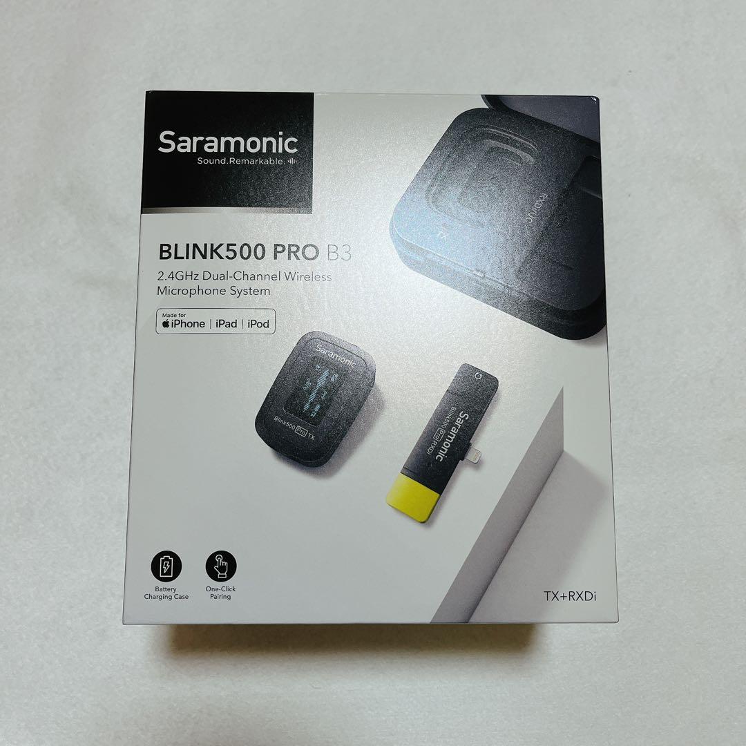 デュアルチャンネル ワイヤレスマイク Blink 500 PRO B3 TX