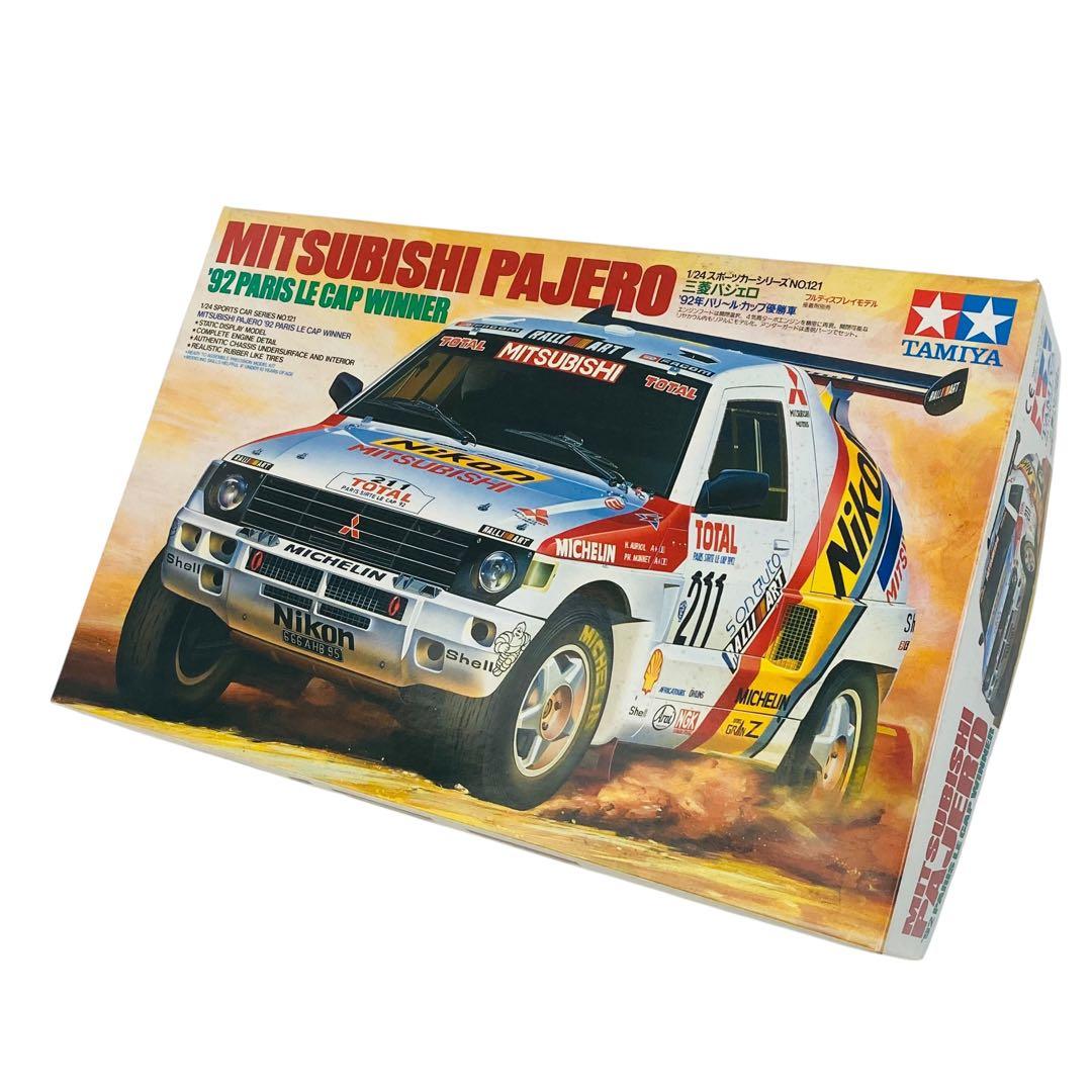絶版 タミヤ 1/24 三菱 パジェロ 1992年 パリ・ルカップ優勝車