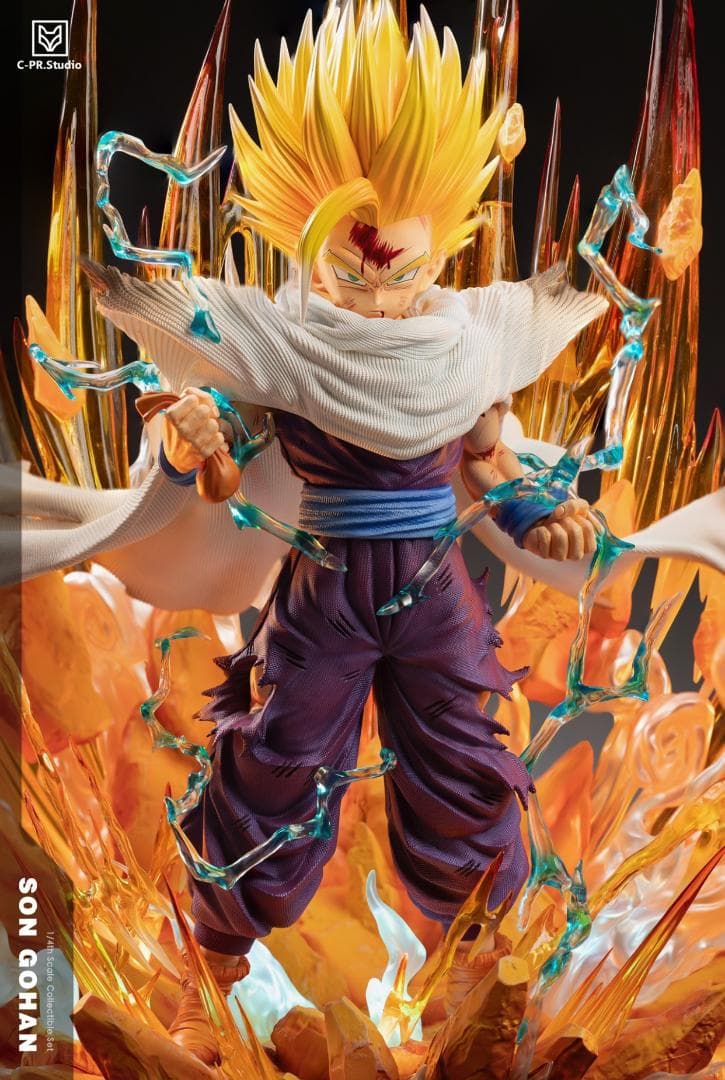 ドラゴンボール スーパーサイヤ人 2 孫悟飯 1/6 彫刻フィギュア 海外限定