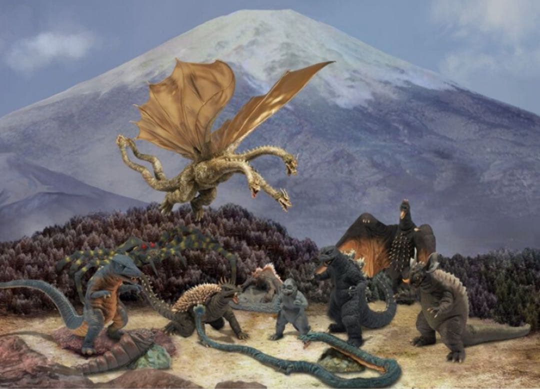 [激レア] 怪獣総進撃 50周年記念 50個限定　怪獣11体セット