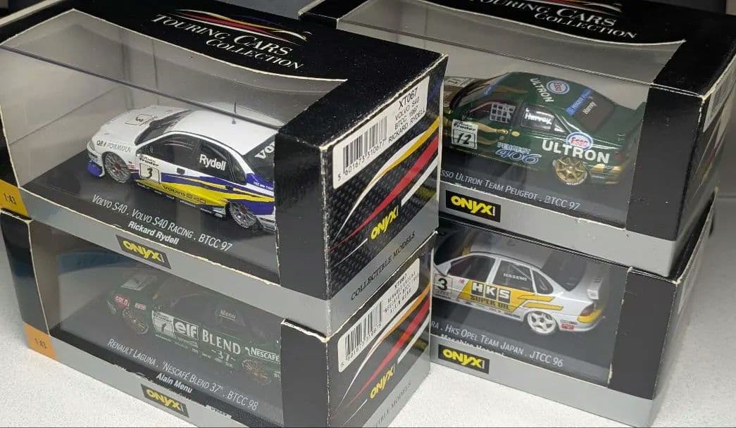 ONYX JTCCBTCCスーパーツーリング 1/43スケールミニカーセット