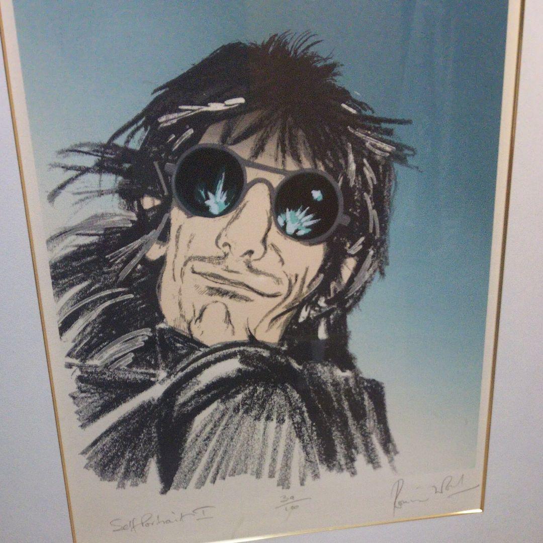 ロン・ウッド リトグラフ 絵画