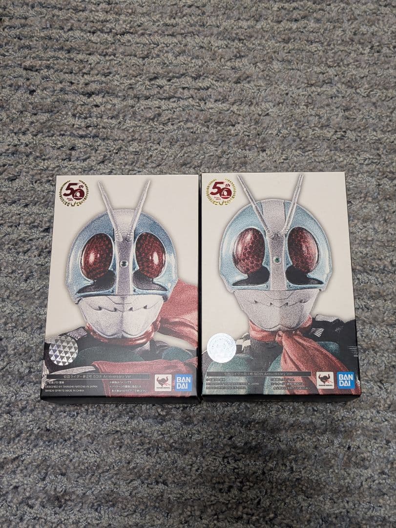 SHFiguarts 仮面ライダー 真骨彫 50th 新1号新2号　2体セット