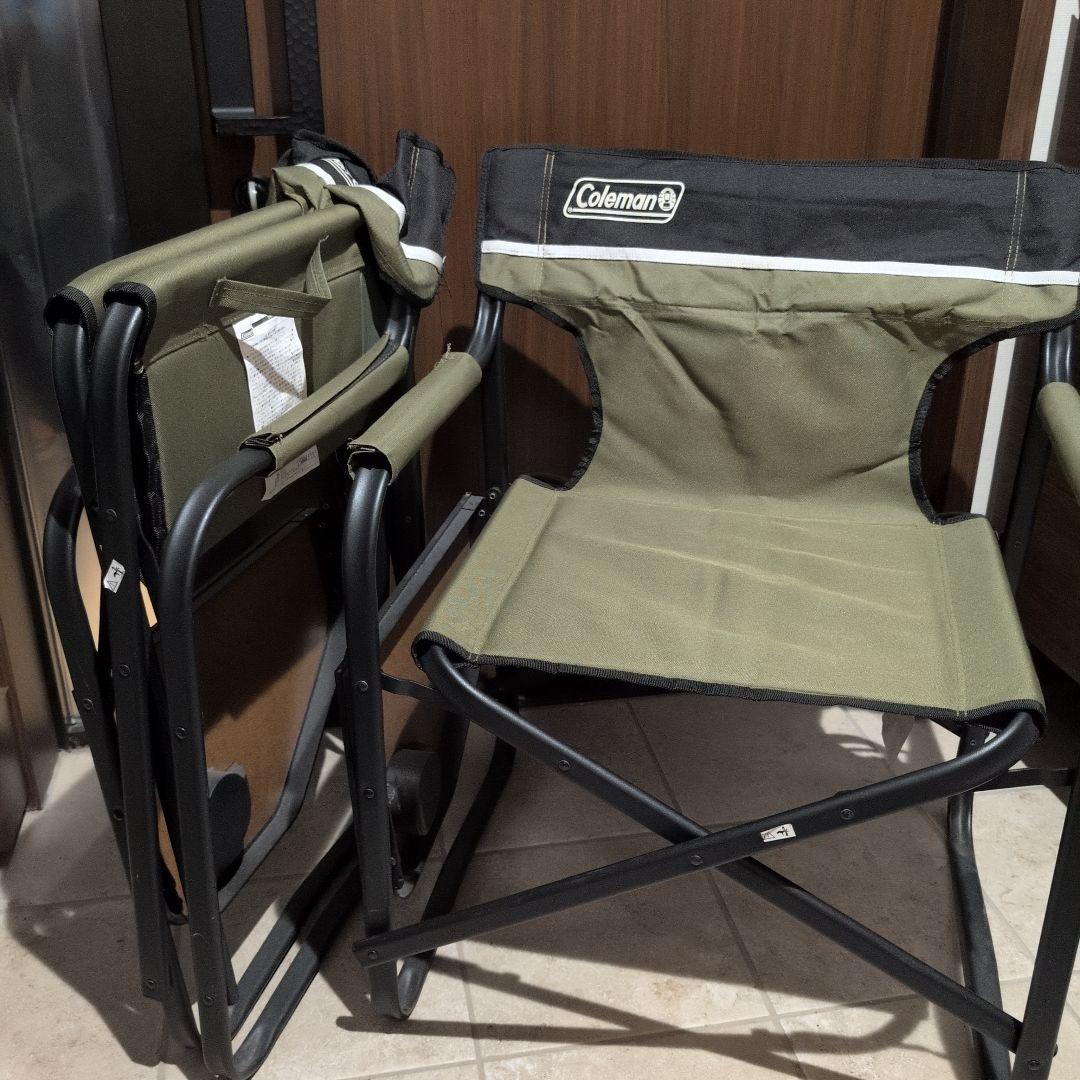 ２点セットColeman 折りたたみアウトドアチェア