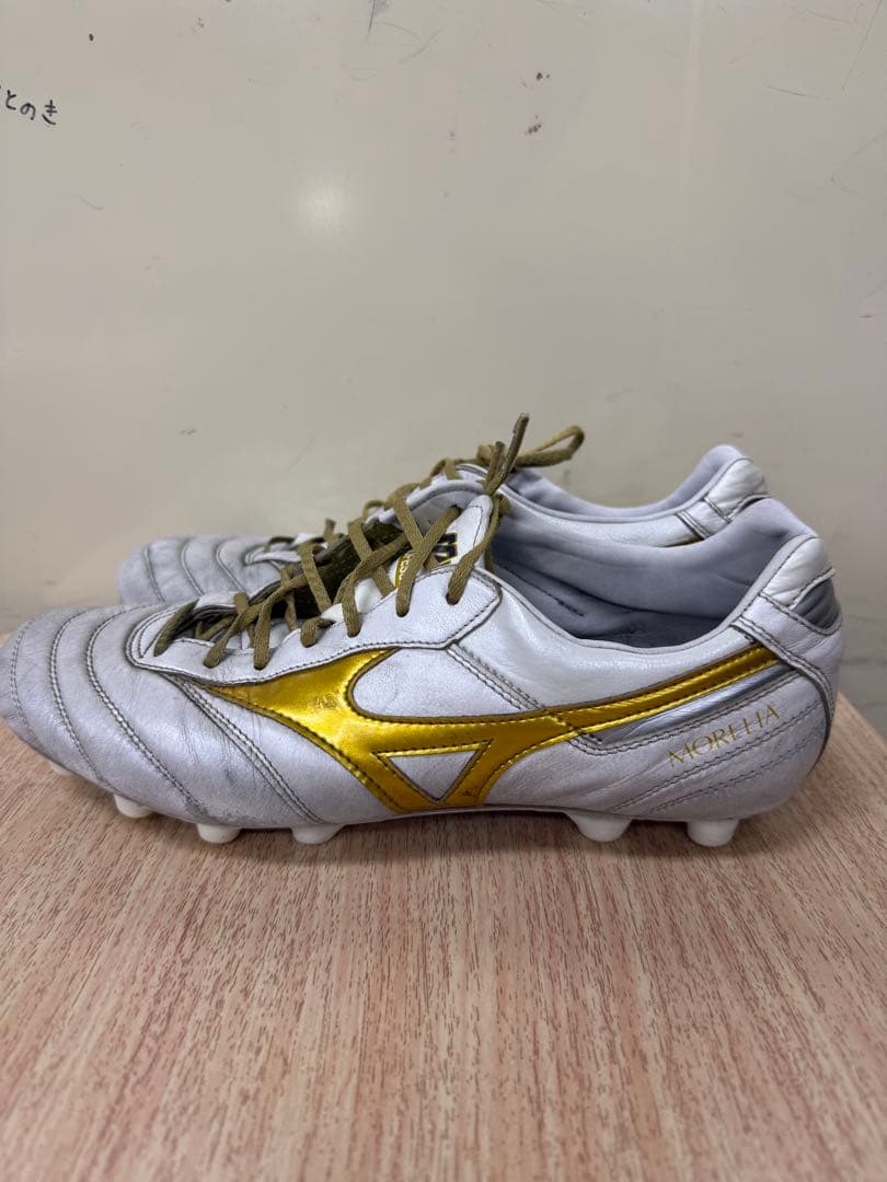 Mizuno Morelia Neo ホワイト/ゴールド