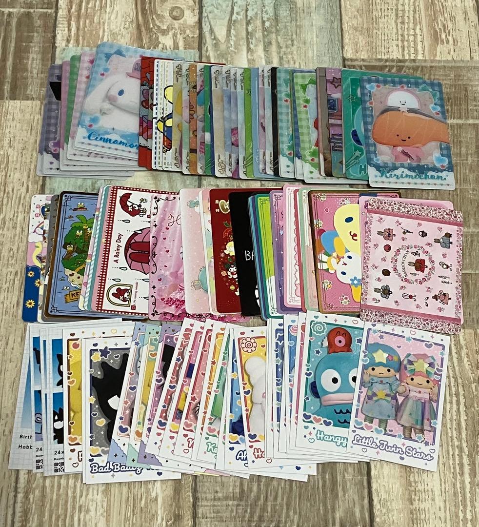 サンリオ　カード　シール　まとめ売り　ハローキティ　クロミちゃん　ポムポムプリン