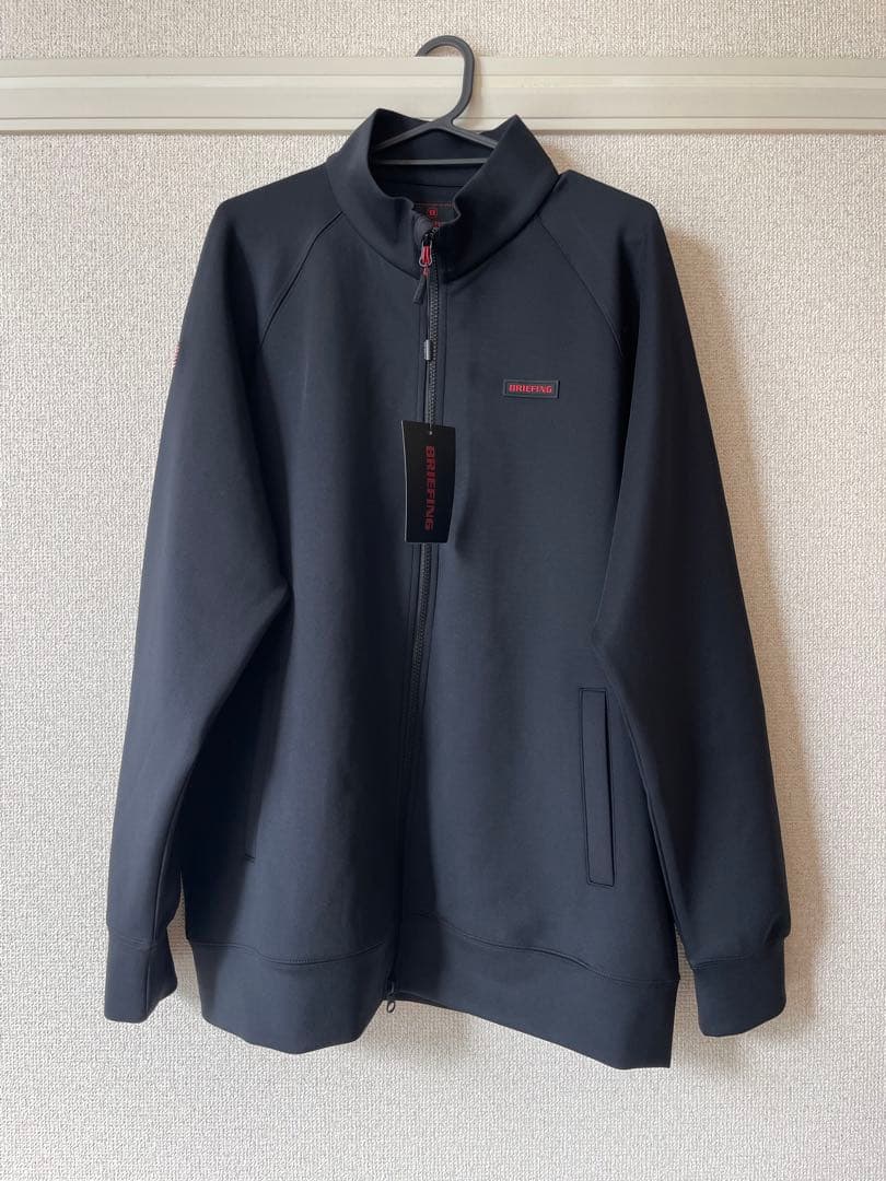 【新品】BRIEFING 黒 ジップアップジャケット