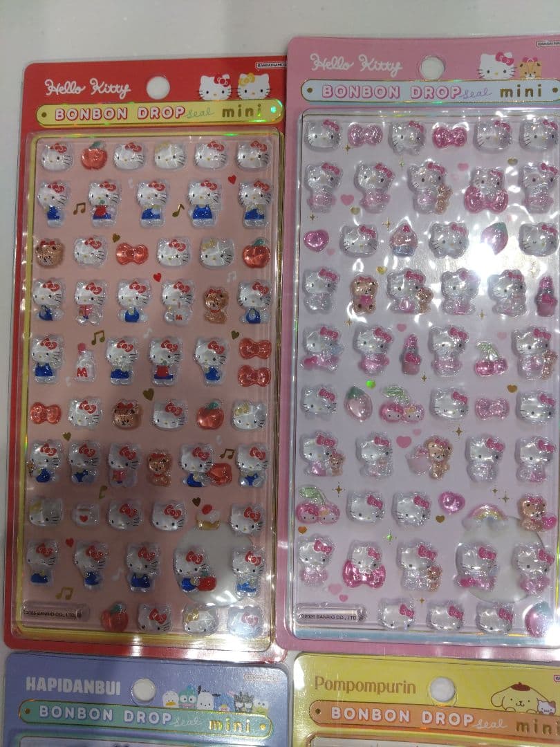 正規品　ボンボンドロップシール　ミニ　サンリオ　全種　ボンドロ