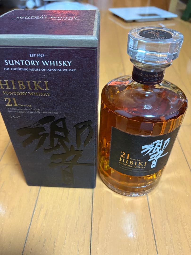 Hibiki 21年 ウイスキー　響