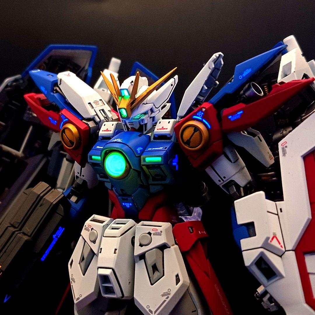 RG　ウイングガンダムゼロ　改修 塗装 完成品
