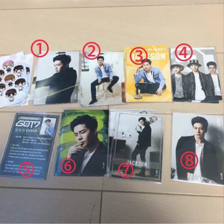 GOT7 スタコレカードセット