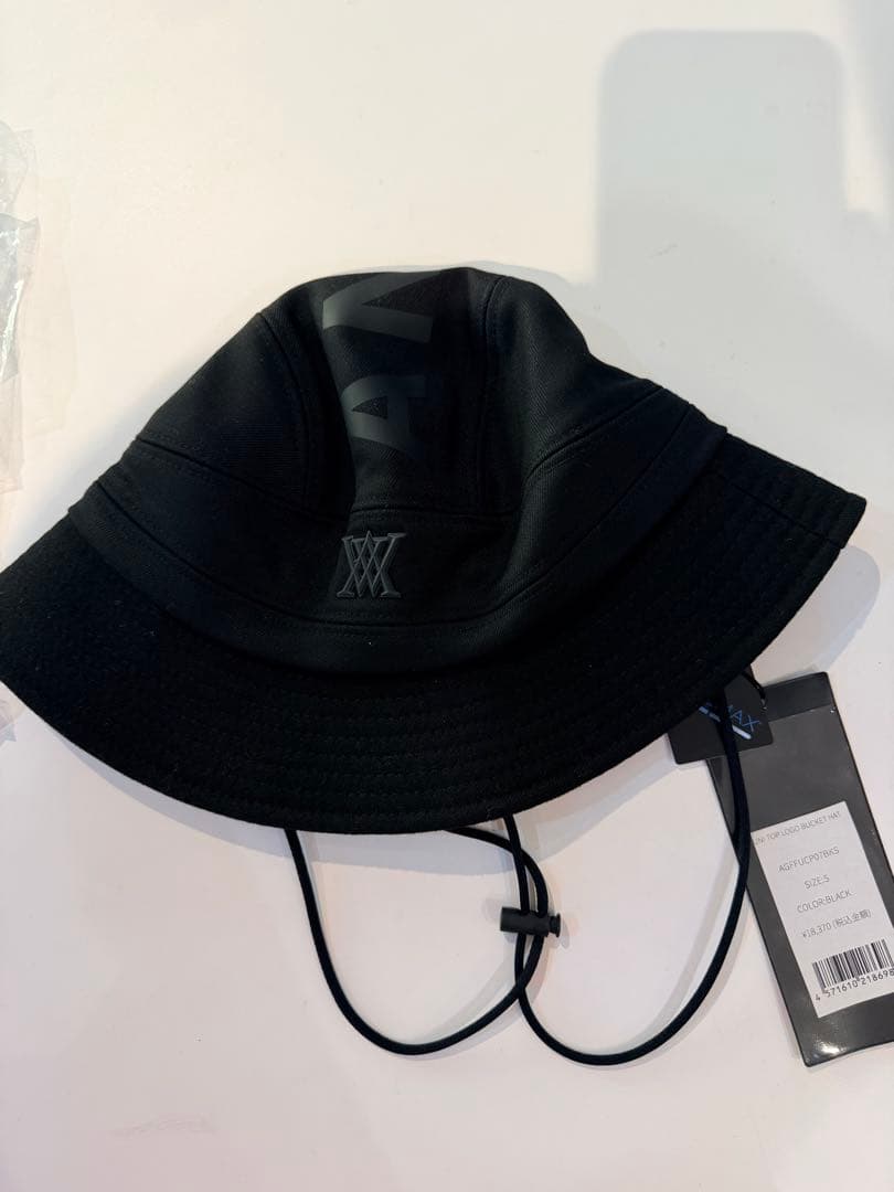 新品タグ付き ANEW ロゴ　ハット　UNISEX