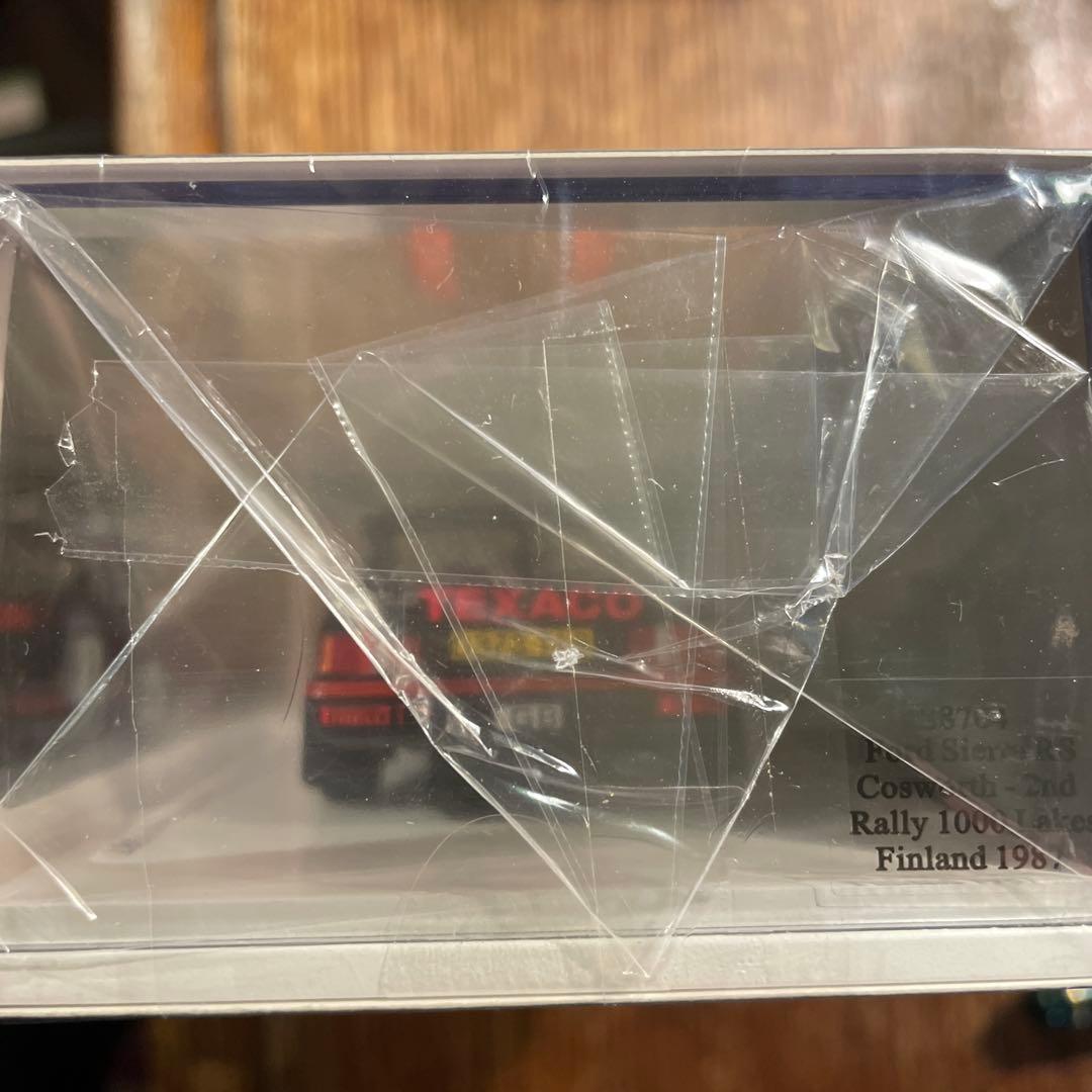 絶版　1/43 テキサコ　フォード　シエラ　RS コスワース　1987 WRC