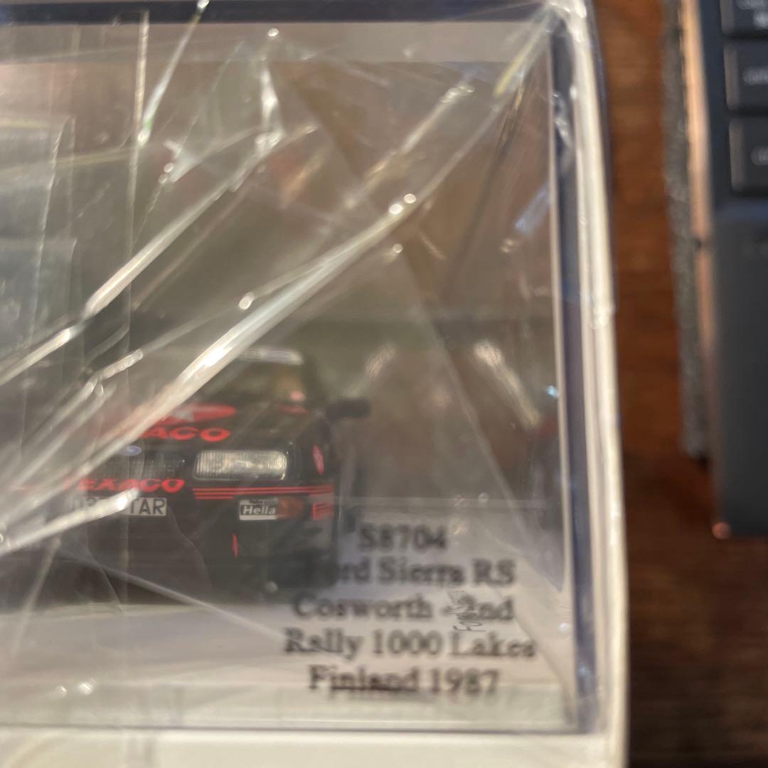 絶版　1/43 テキサコ　フォード　シエラ　RS コスワース　1987 WRC