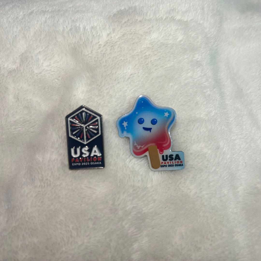 USA Pavilion Expo 2025 Osaka ピンバッジセット