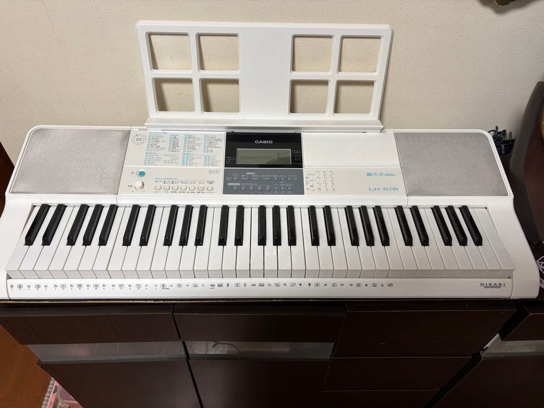 CASIO LK-516 61鍵キーボード ココチモ限定モデル