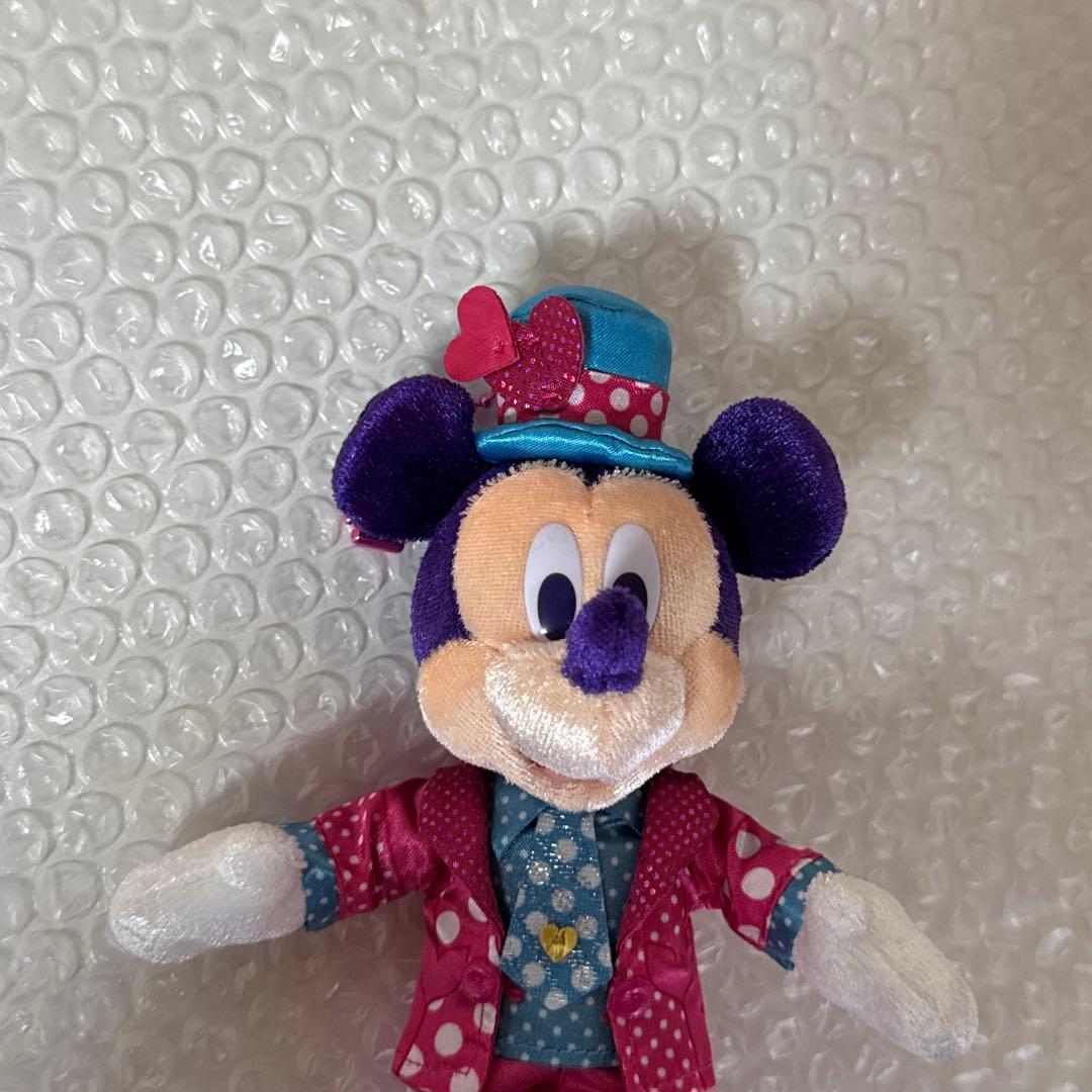 ミニーパルパルーザ　ミッキー　ぬいぐるみバッジ