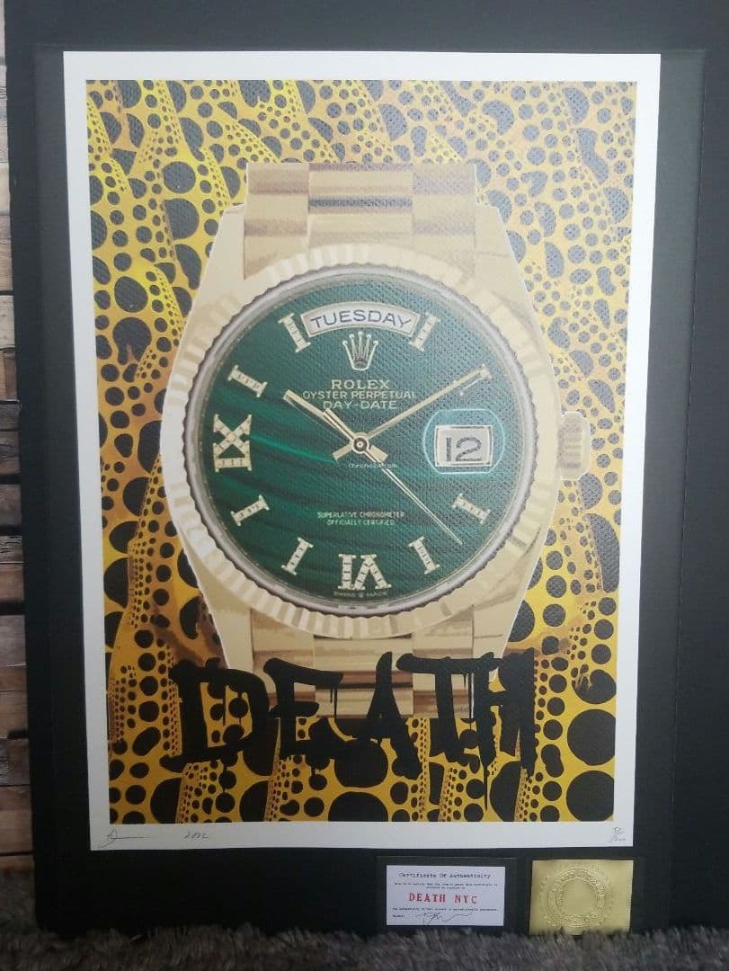 世界限定100枚 DEATH NYC ROLEX デイデイト 草間彌生 かぼちゃ