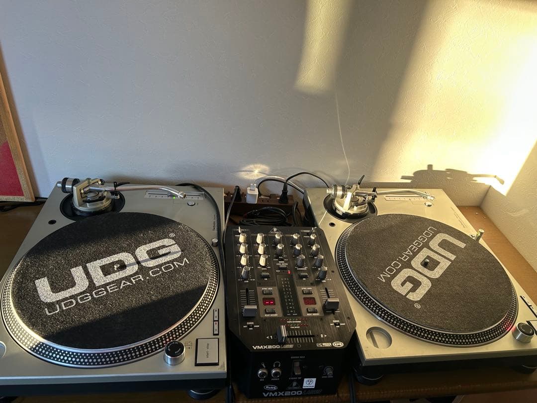 テクニクス　SL1200 MK5 ターンテーブル　ミキサーセット　完動品　DJ