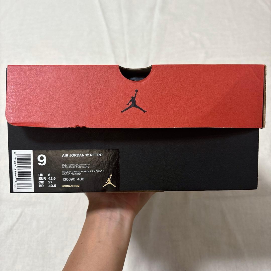 AIR JODAN 12 RETRO(Men's/27cm)※未使用品