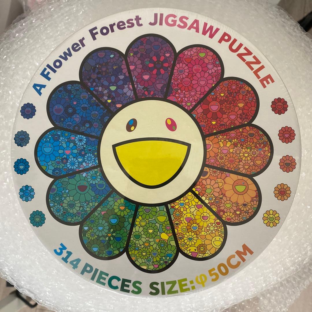 村上隆　フラワー　ジグソーパズル　新品未開封