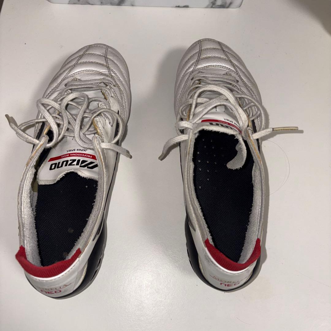 Mizuno サッカーシューズ スパイク ホワイト