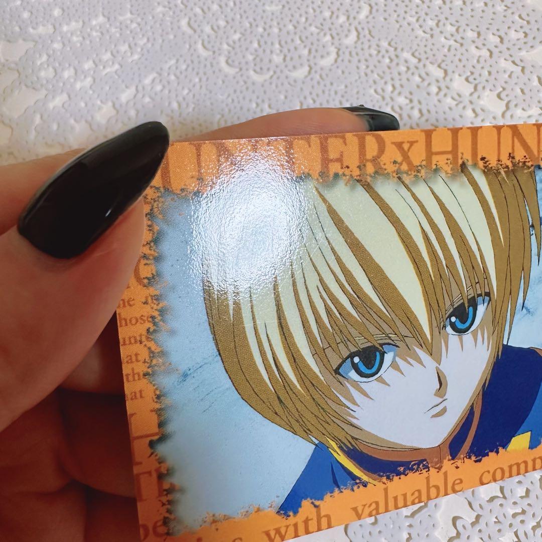 HUNTER×HUNTER クラピカ　スクラッチカード4枚 非売品