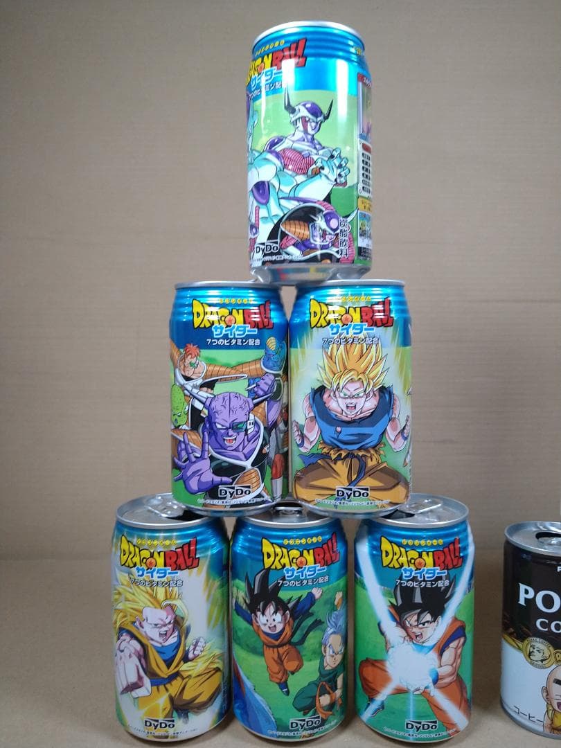 ポッカ、ドラゴンボールの缶、希少