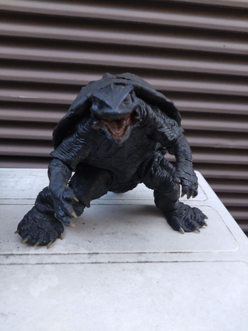 ゴジラフィギュア 　黒　ビンテージ　レトロ　ガメラ　怪獣