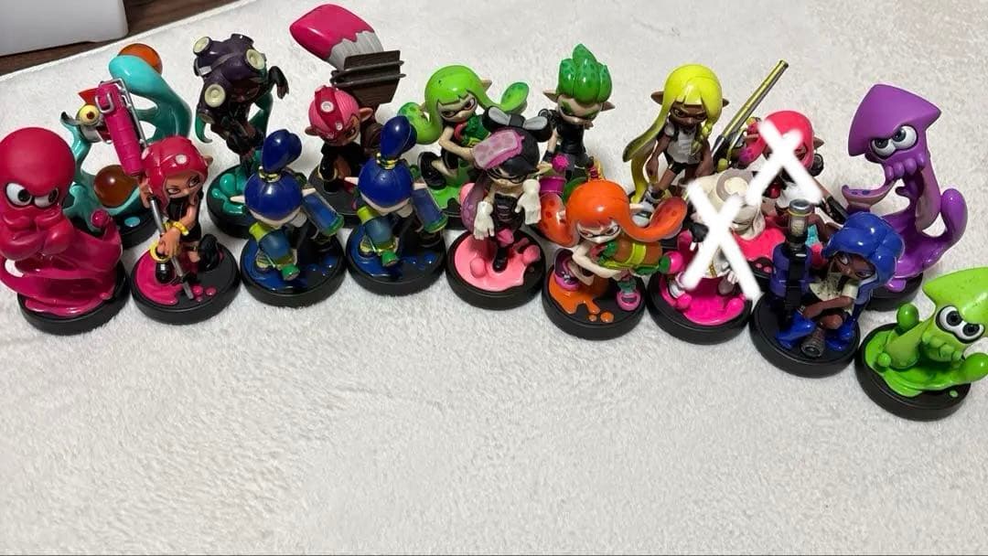 スプラトゥーン　amiibo全17体セット