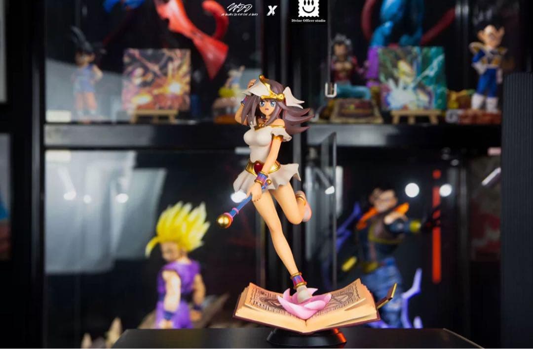 遊戯王　ブラック・マジシャン・ガール　フィギュア　ガレージキット