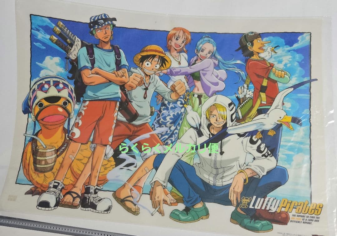 ONE PIECE　クリアポスター