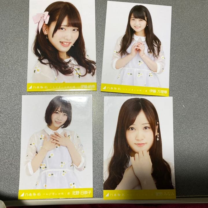 乃木坂46 生写真　バラ　ハルジオンが咲く頃