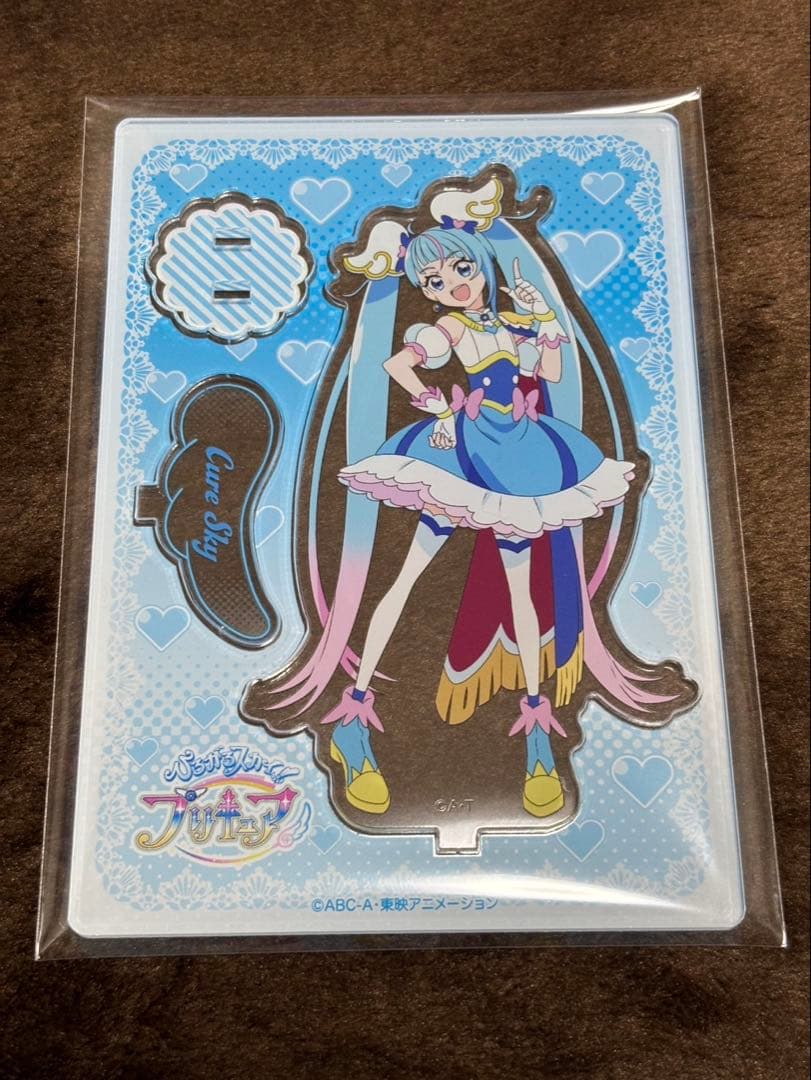 プリキュア　アクリルスタンド　ブルジュラ　キュアスカイ
