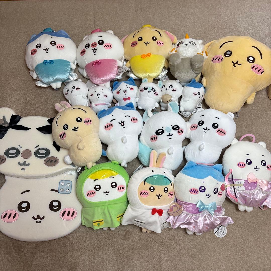 ちいかわ　ぬいぐるみ　まとめ売り　うさぎ　ハチワレ　モモンガ