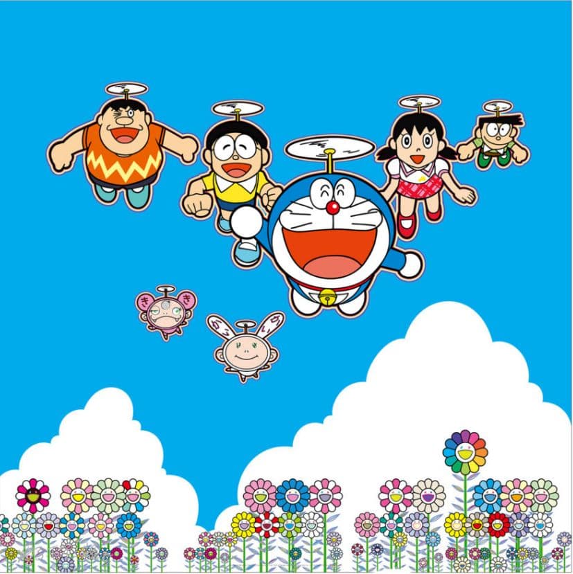 村上隆　あんなことこんなこと　できたらいいな（ポスター作品）