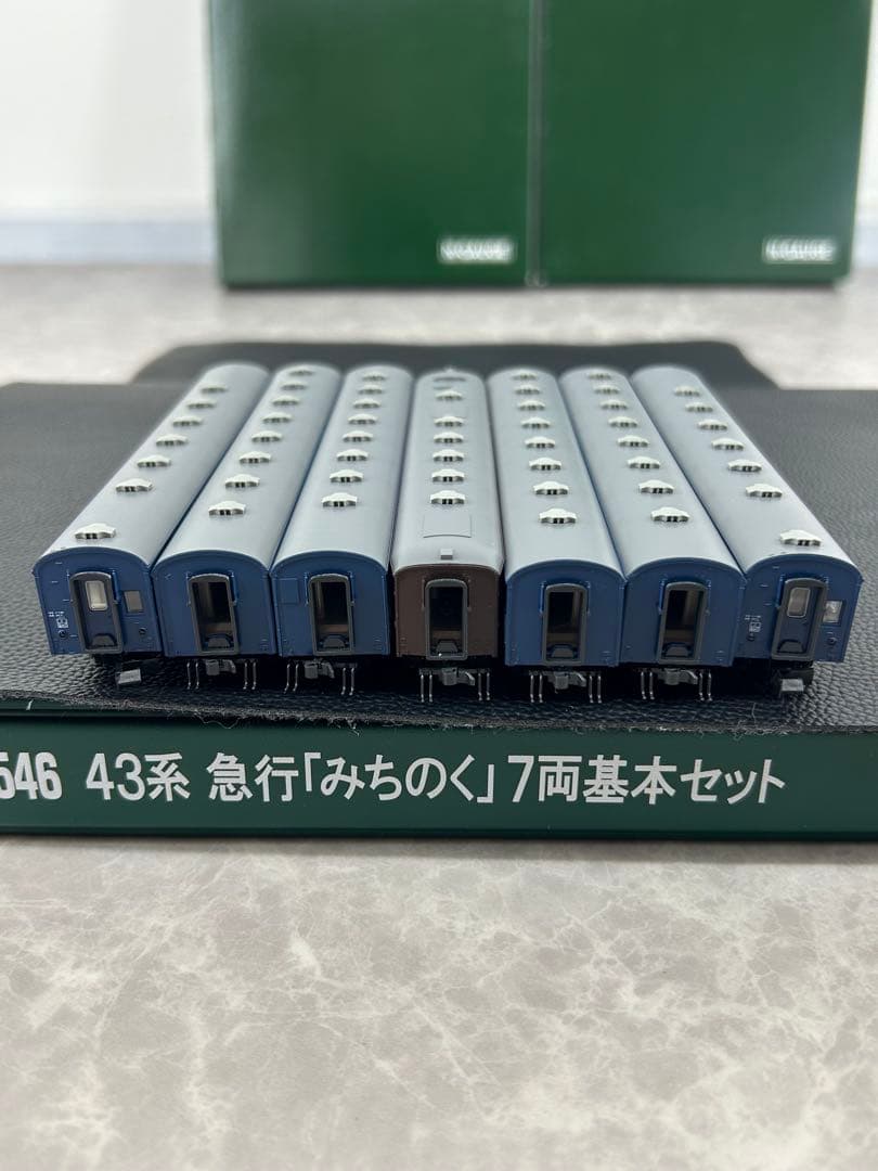 KATO 10-1546.1547 43系 急行「みちのく」両基.増結セット