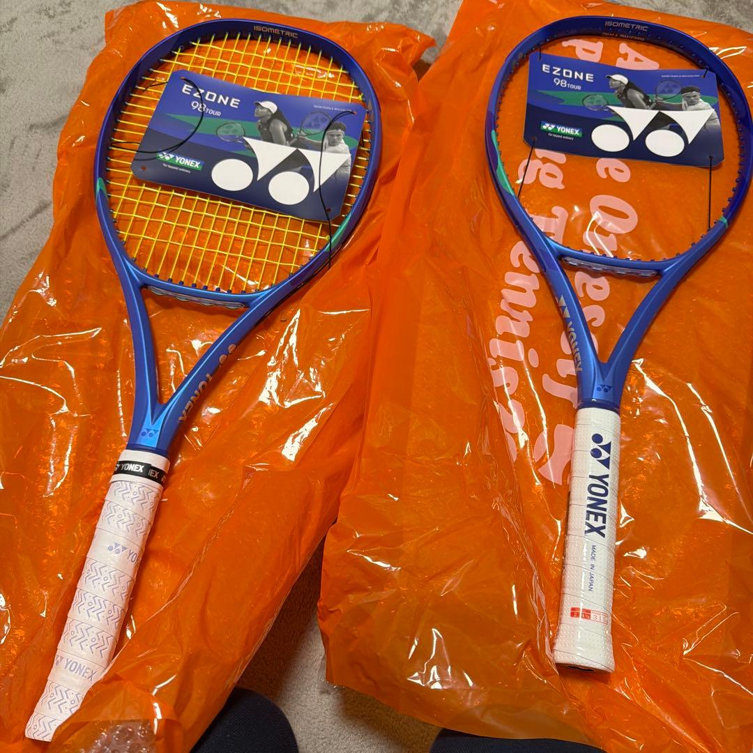 完全早い者勝2本セット新品YONEX EZONE 98 tour 2025 G2
