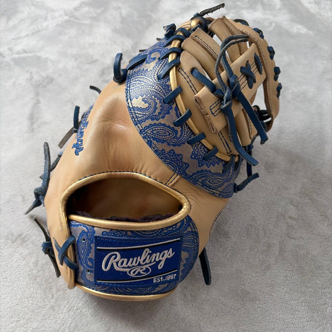 ローリングス 一般軟式 ファーストミット　ペイズリー