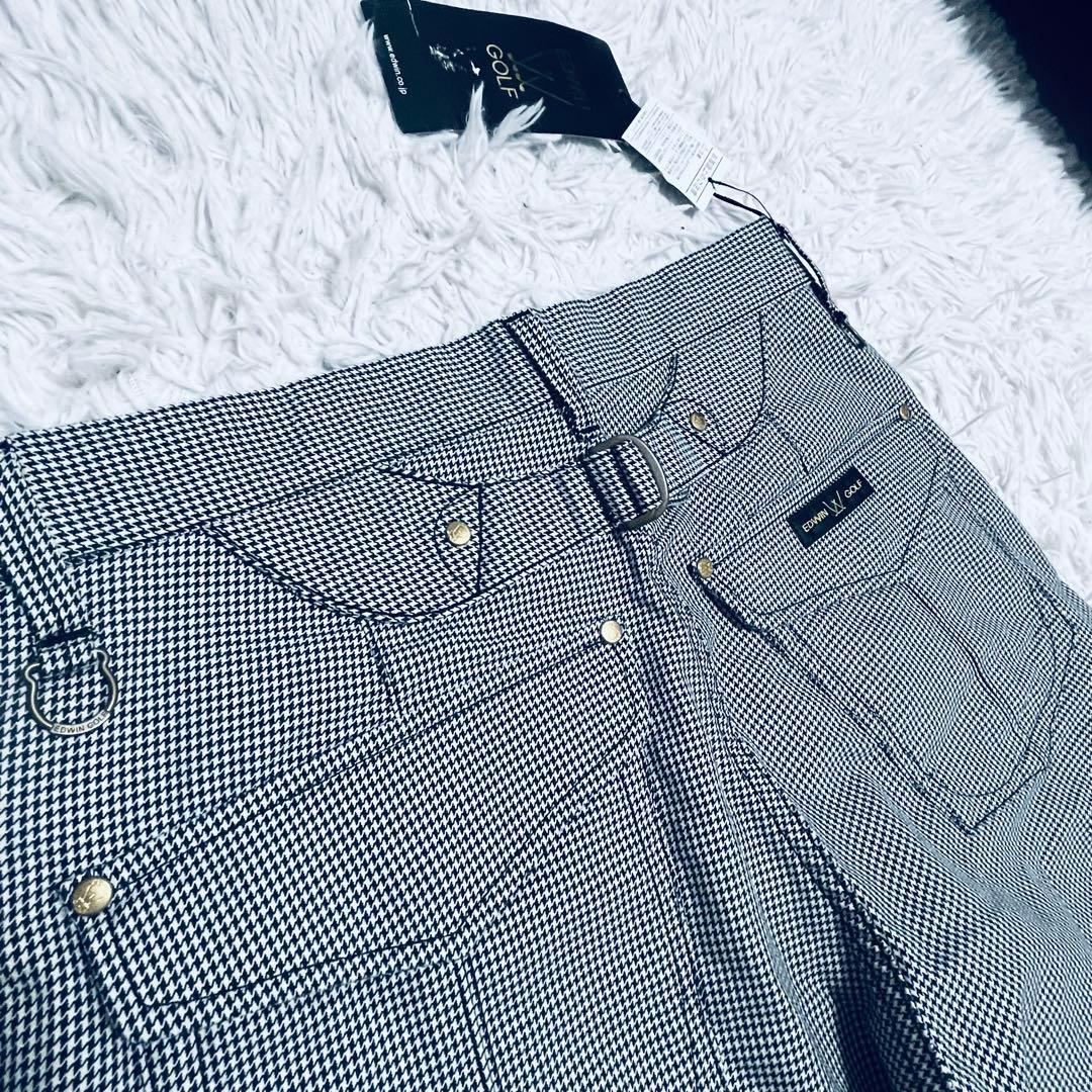 EDWIN ゴルフ　パンツSサイズ　新品未使用
